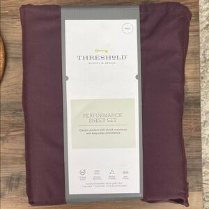 Threshold Performance Sheet Set - Rich Purple
